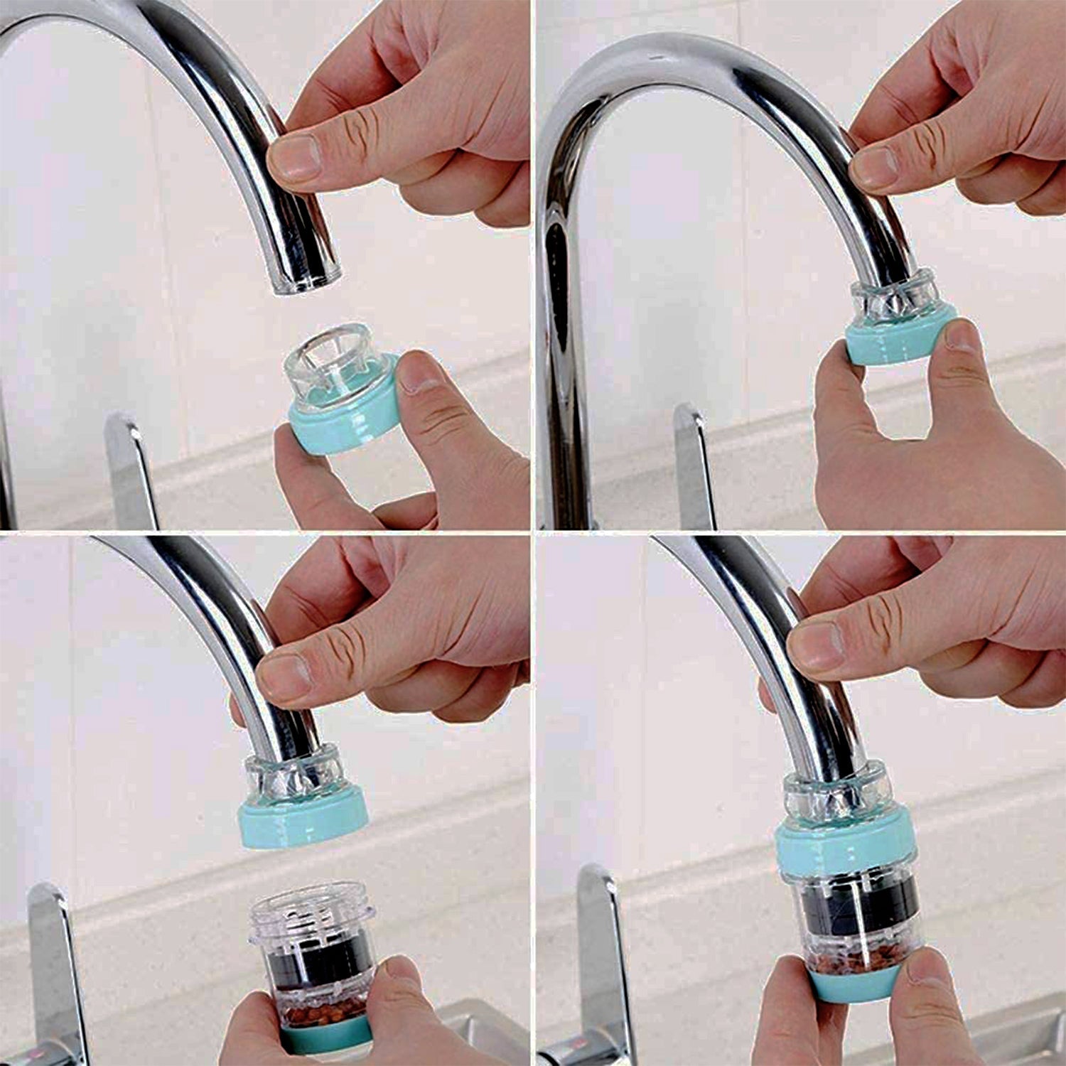 Universal Faucet Tap Water Purifier (1 Pc) Universal Faucet Tap Water Purifier (1 Pc)